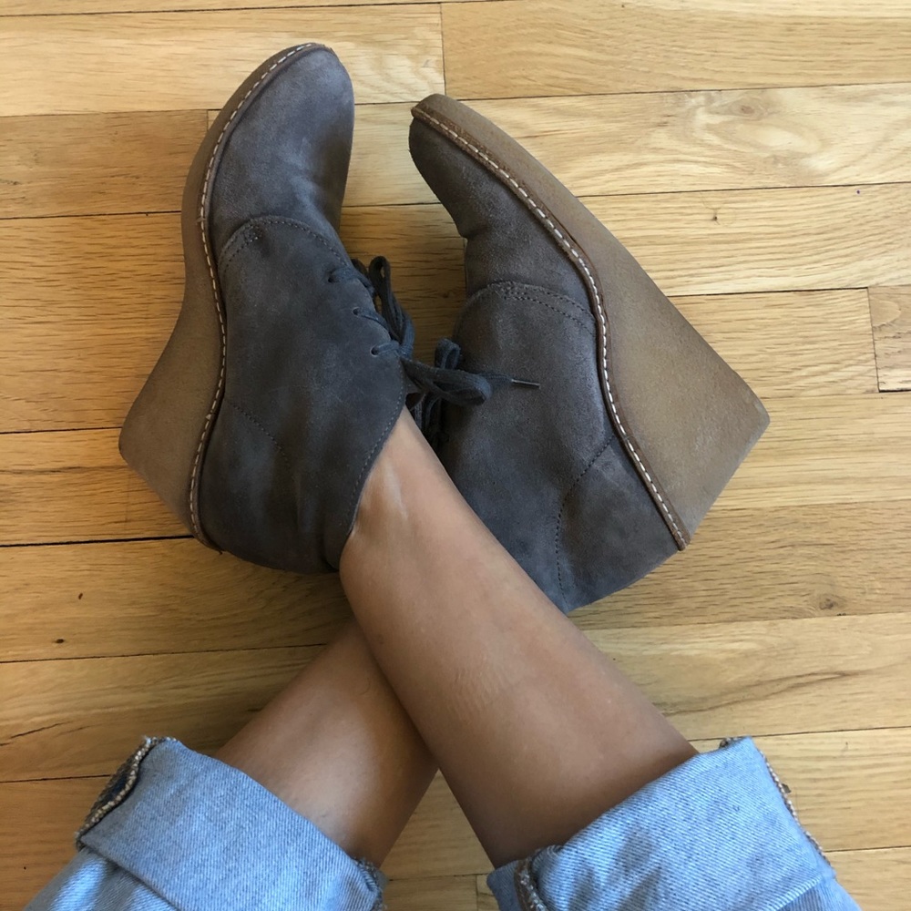J. Crew MacAlister wedge boots